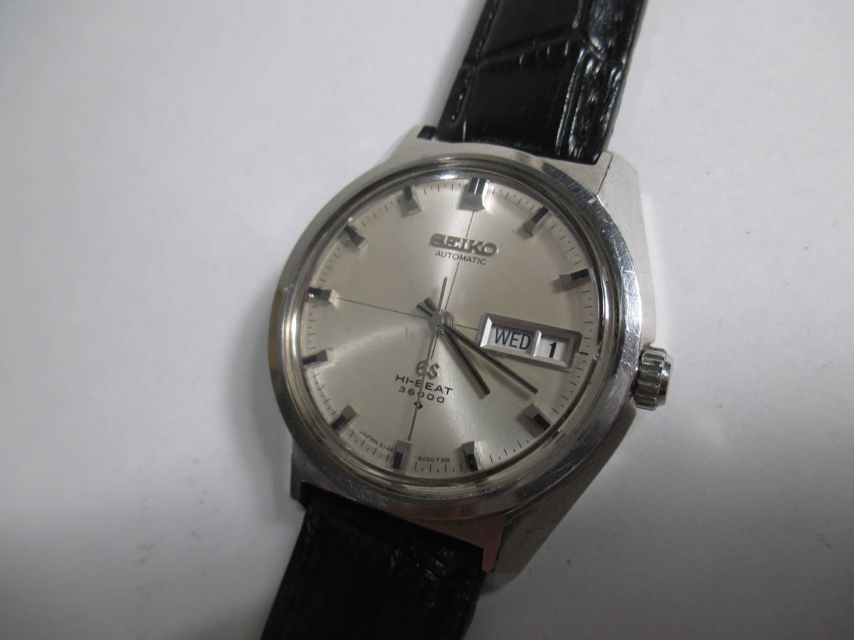 售完Grand Seiko自動音量高拍6146-8000（A2 原文:売切 グランドセイコー 自動巻 ハイビート 6146-8000 (Ａ2