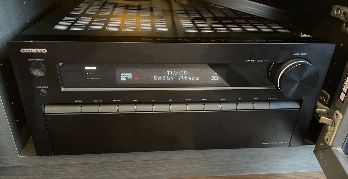 訳あり】ONKYO TX-NR3030-B オンキヨー Dolby Atmos AVアンプ の商品