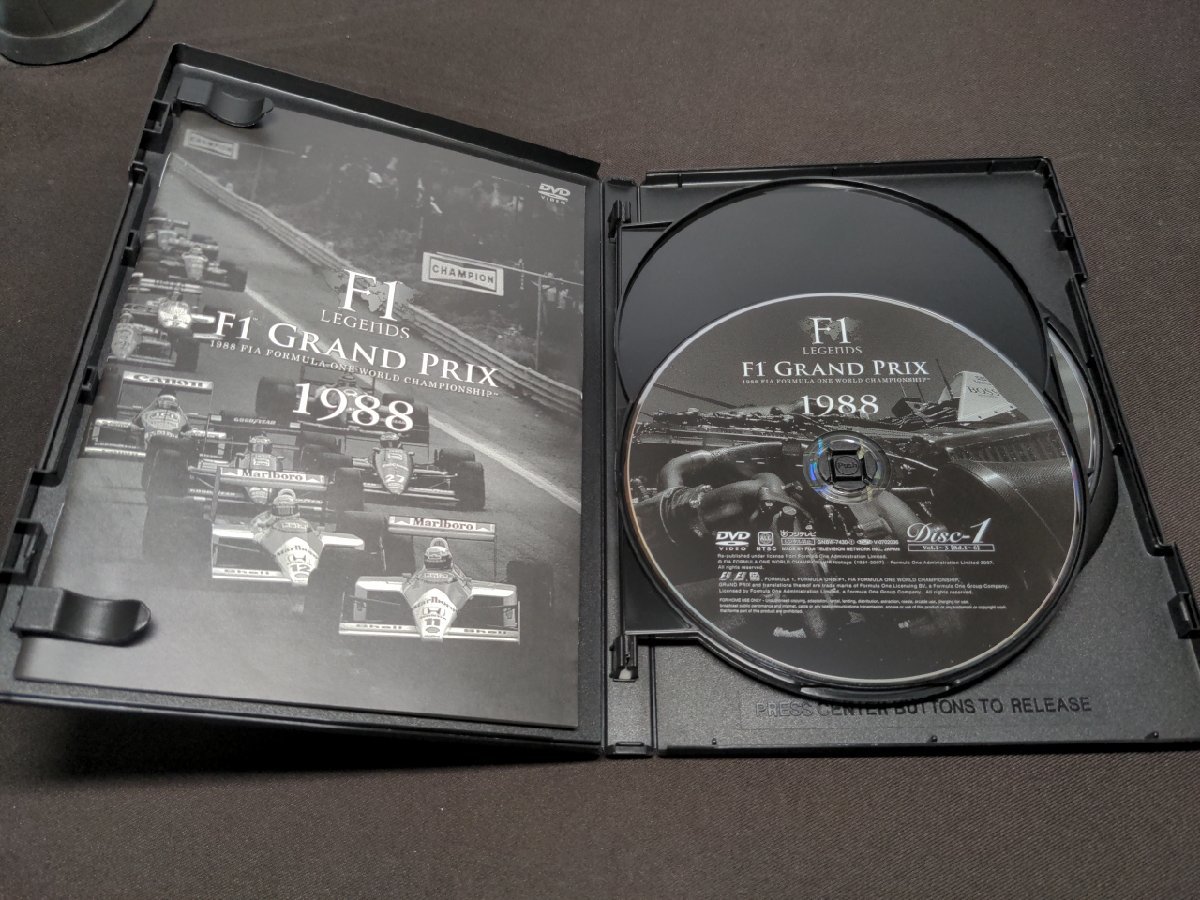 セル版 DVD F1 LEGENDS / F1 Grand Prix 1988 / 難有 / eg242_画像3