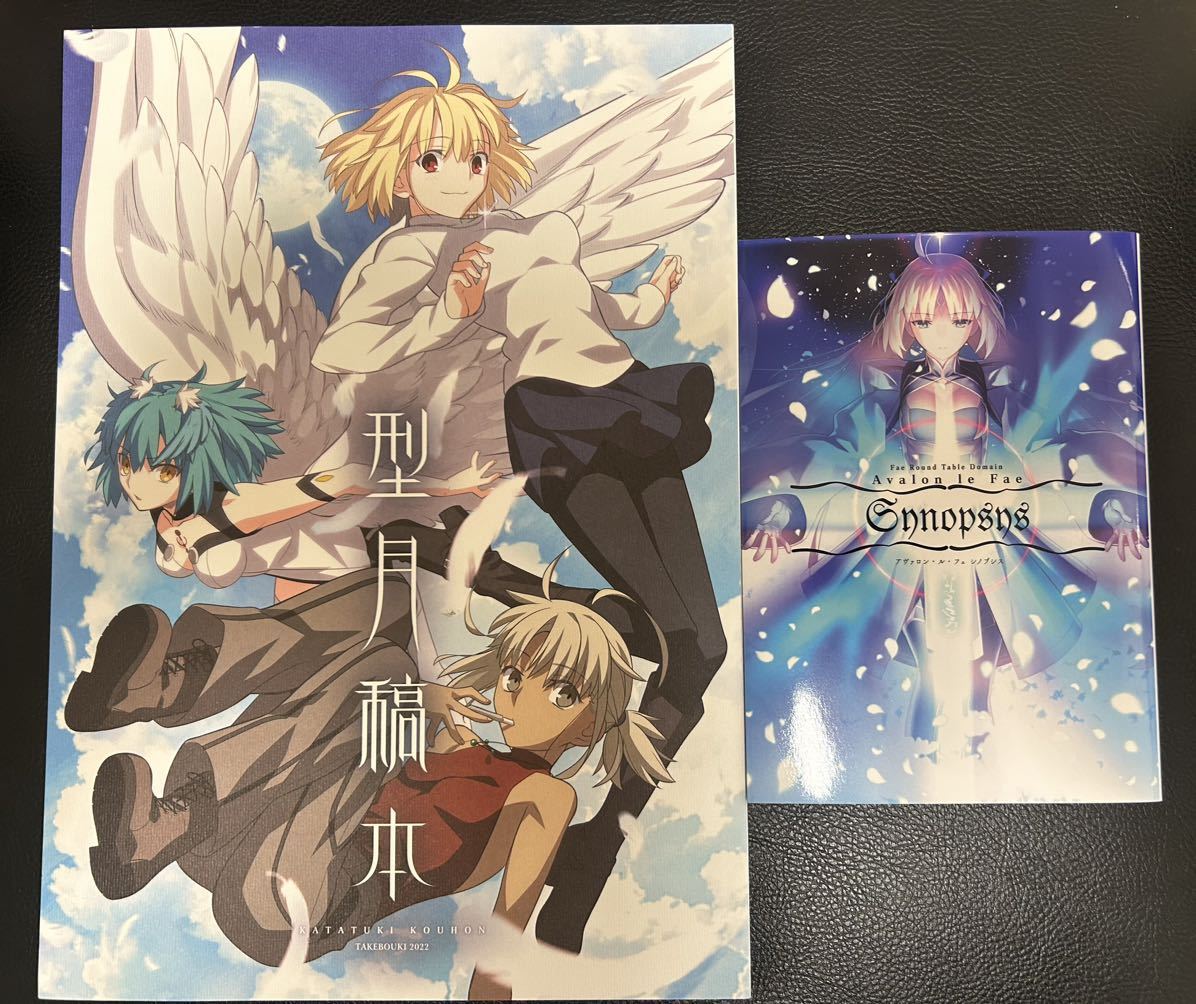 TYPE-MOON☆竹箒☆型月稿本＋Avalon le Fae Synopsys 2冊セット☆Fate☆FGO☆月姫☆C100☆武内崇☆奈須きのこ☆コミケ_画像1