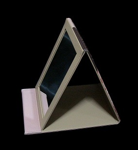スヌーピー　三つ折りミラー　セピア　/　折立ミラー　鏡_画像3