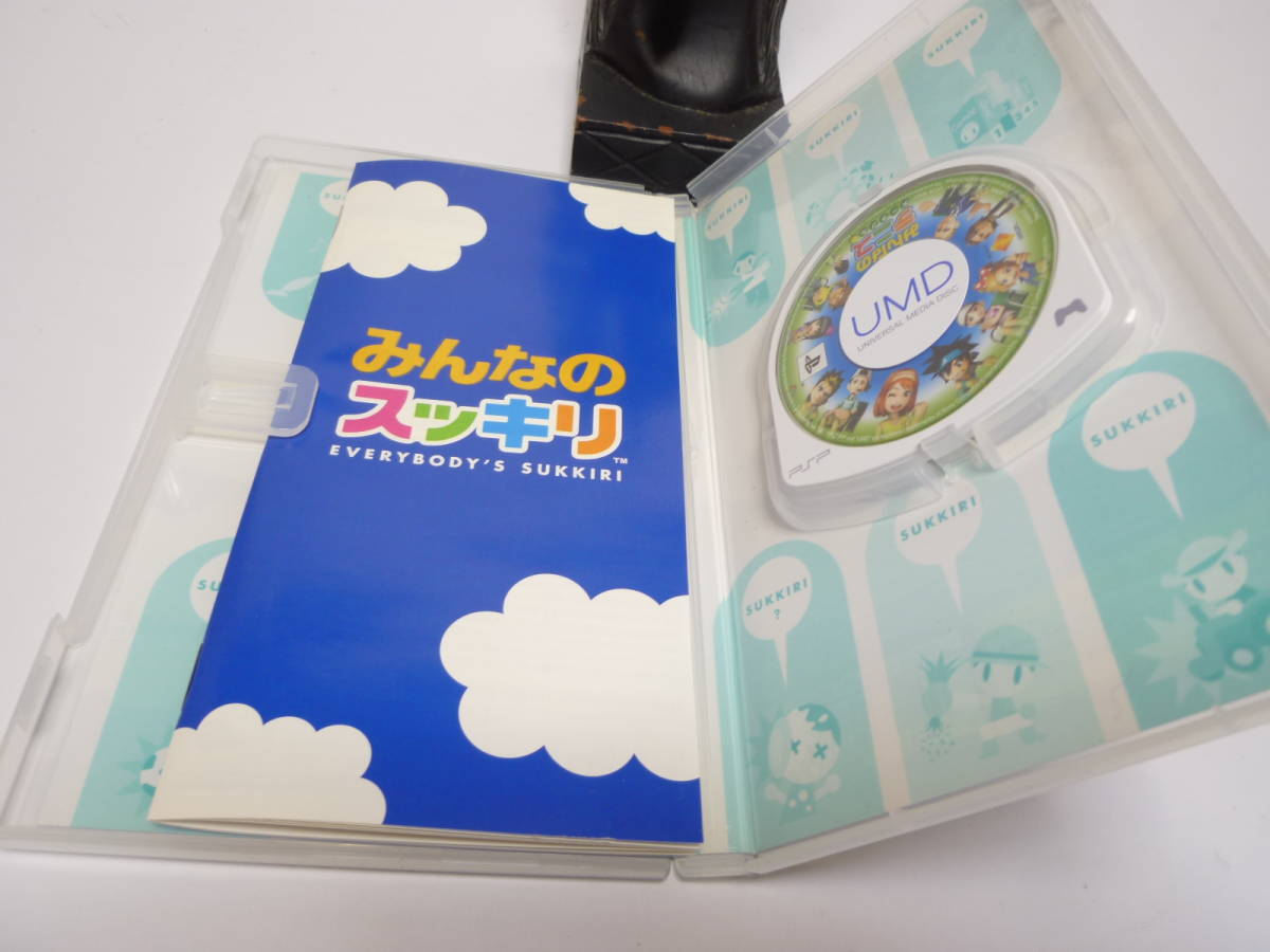 【ゲームニャン太】SONY PSP ソフト みんなのスッキリ　★Ｋ3_画像2