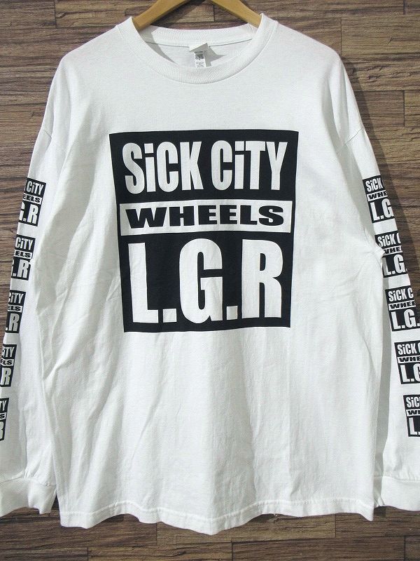 送無 V⑭ XL サイズ 新品未使用 VISE CLOTHING RED TAiL バイス クロージング レッドテイル 20SS SiCK CiTY WHEELS プリント 長袖 Tシャツ_画像2