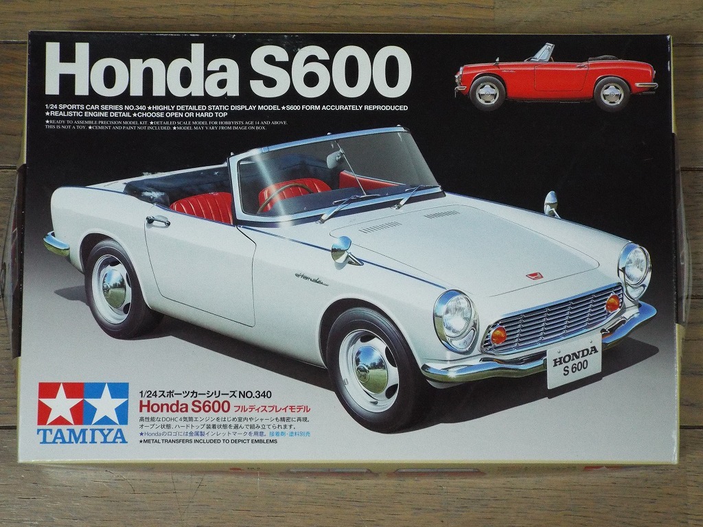 送料無料！ タミヤ1/24　ホンダS600 　# 24340_画像1