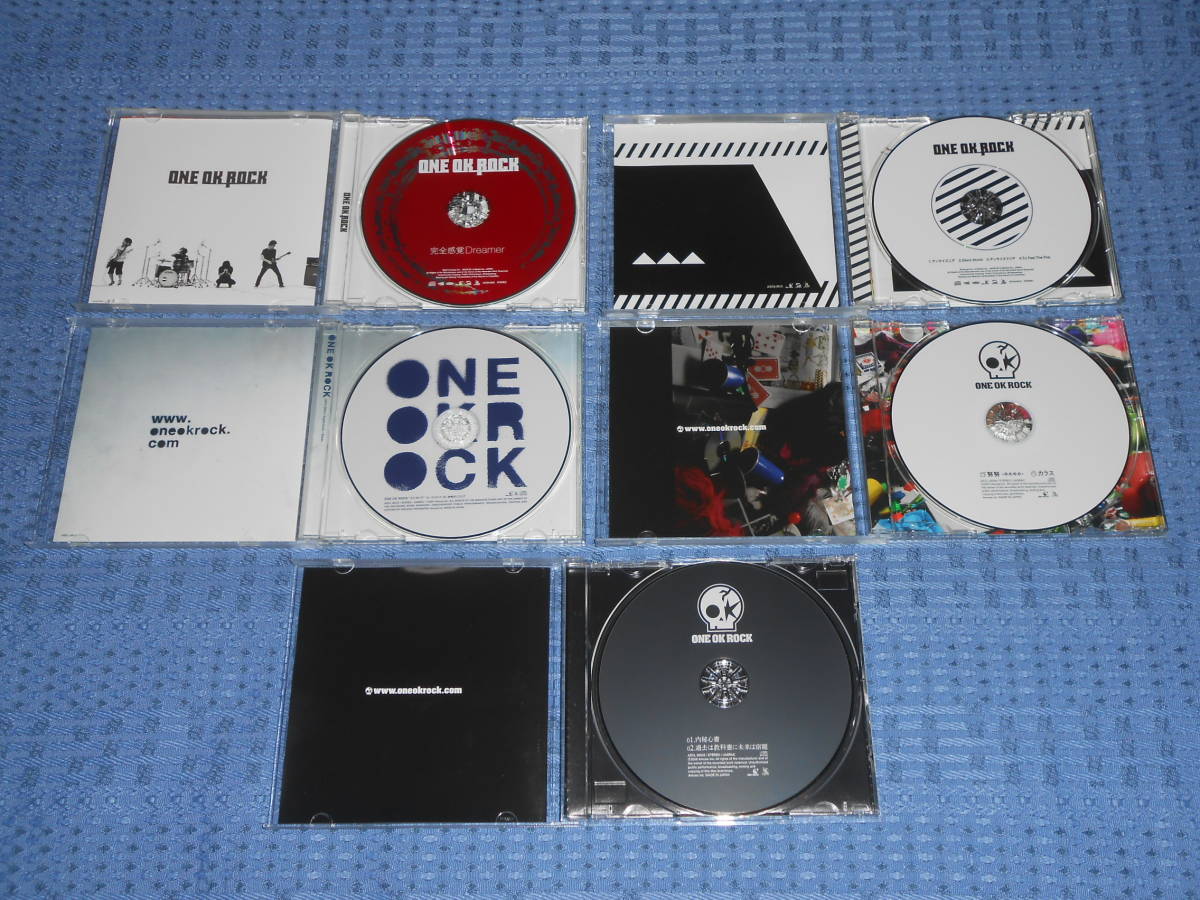 ONE OK ROCK マキシシングルCD全９枚セット 内秘心書 努努-ゆめゆめ