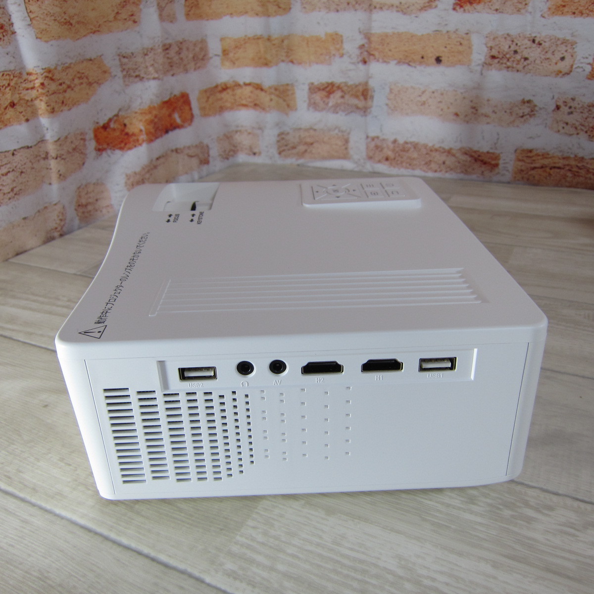 7421PA23【ほぼ未使用】【5GWiFi&収納バッグ付き】Pericatプロジェクター 小型 1080P/5G&2.4GWiFi/16000ルーメン/4K対応/Bluetooth