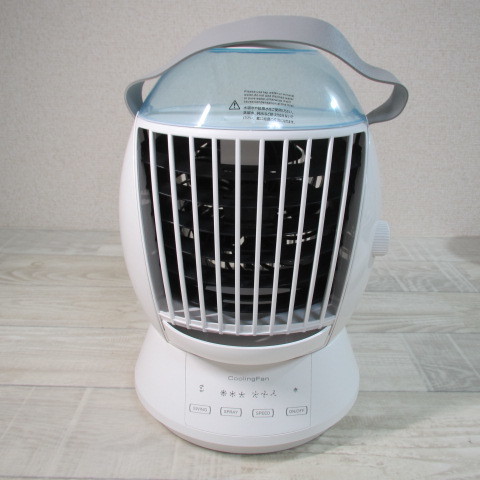 8053PA23[ almost unused ] cold manner machine cold air fan desk cold manner machine 500ml high capacity tanker USB supply of electricity type electric fan 3 -step manner power adjustment sending manner cooling humidification spot cooler 