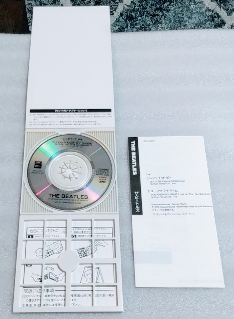 8cm シングル CD LET IT BE|東芝 EMI THE BEATLES ザ 8cm シングル CD LET IT BE|東芝 EMI THE BEATLES ザ