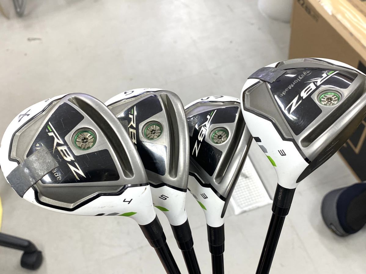 ○ TaylorMade ロケットボールズ フェアウェイウッド 4本セット RB-50