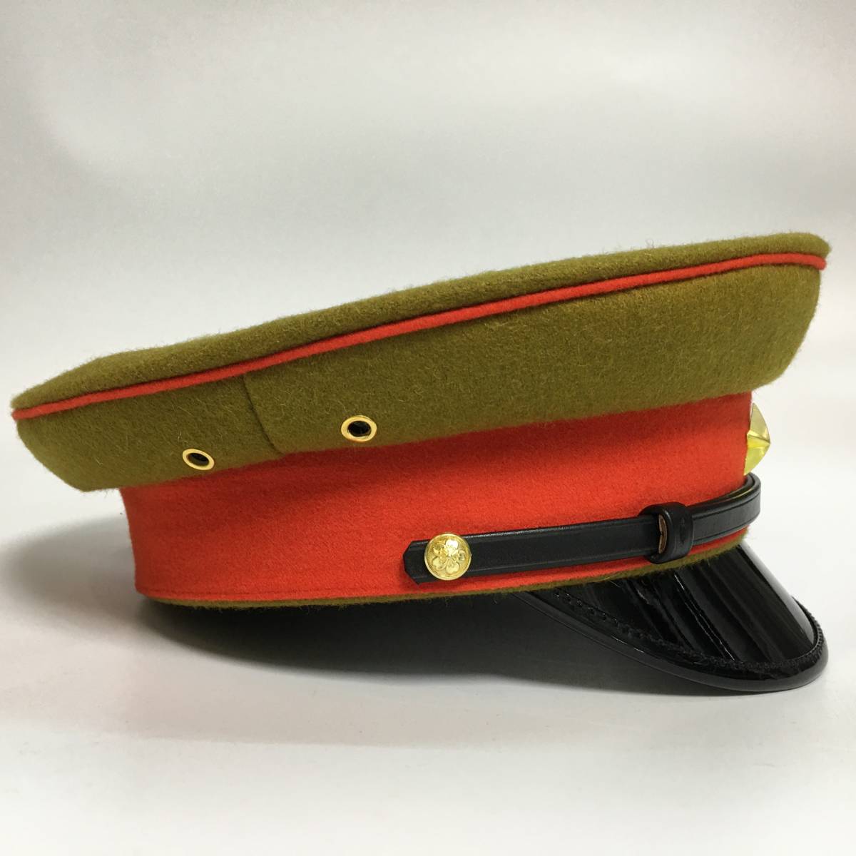 old Japan army land army .. for system cap four . type army cap wool made 57cm,58cm,59cm,60cm,61cm replica 