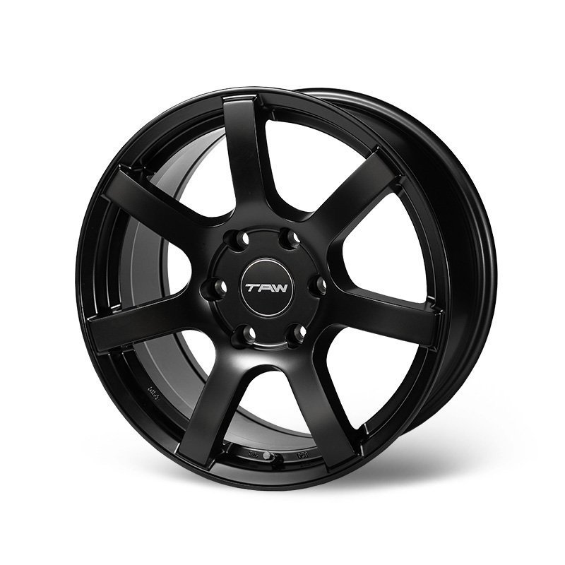 ▼特価▼ 200系 ハイエース ホイール TAW Styling6 マットブラック 18×8.0J +37 6H139.7 アルミホイール 4本セット_画像3