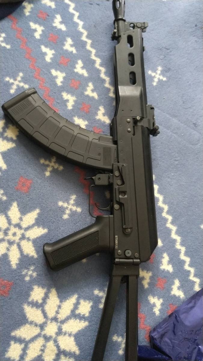 S&T BIZON 電動ガン用 AKマガジンアダプター ビゾン AVENGER PP