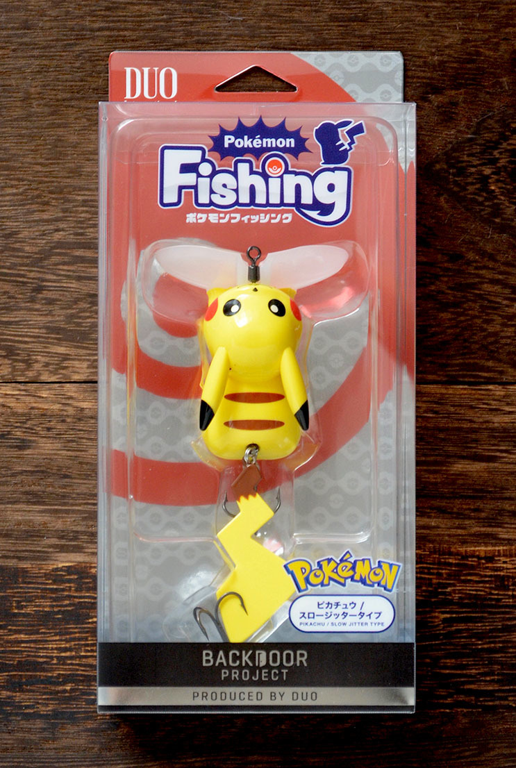 Pokemon fishing Pikachu DUO Pokemon Fishing slow jita- type : Real