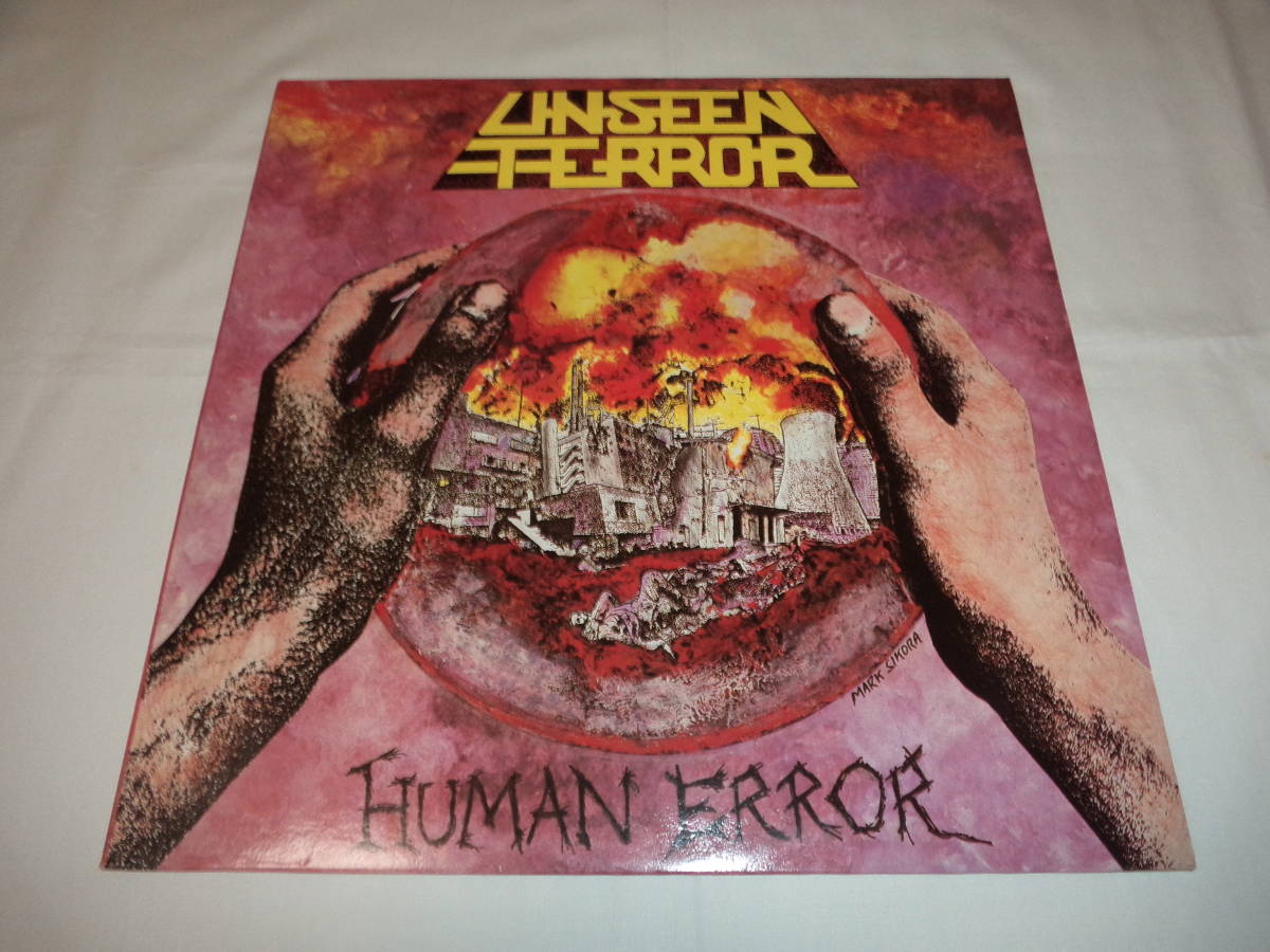 UNSEEN TERROR - HUMAN ERROR (UK盤)の画像1