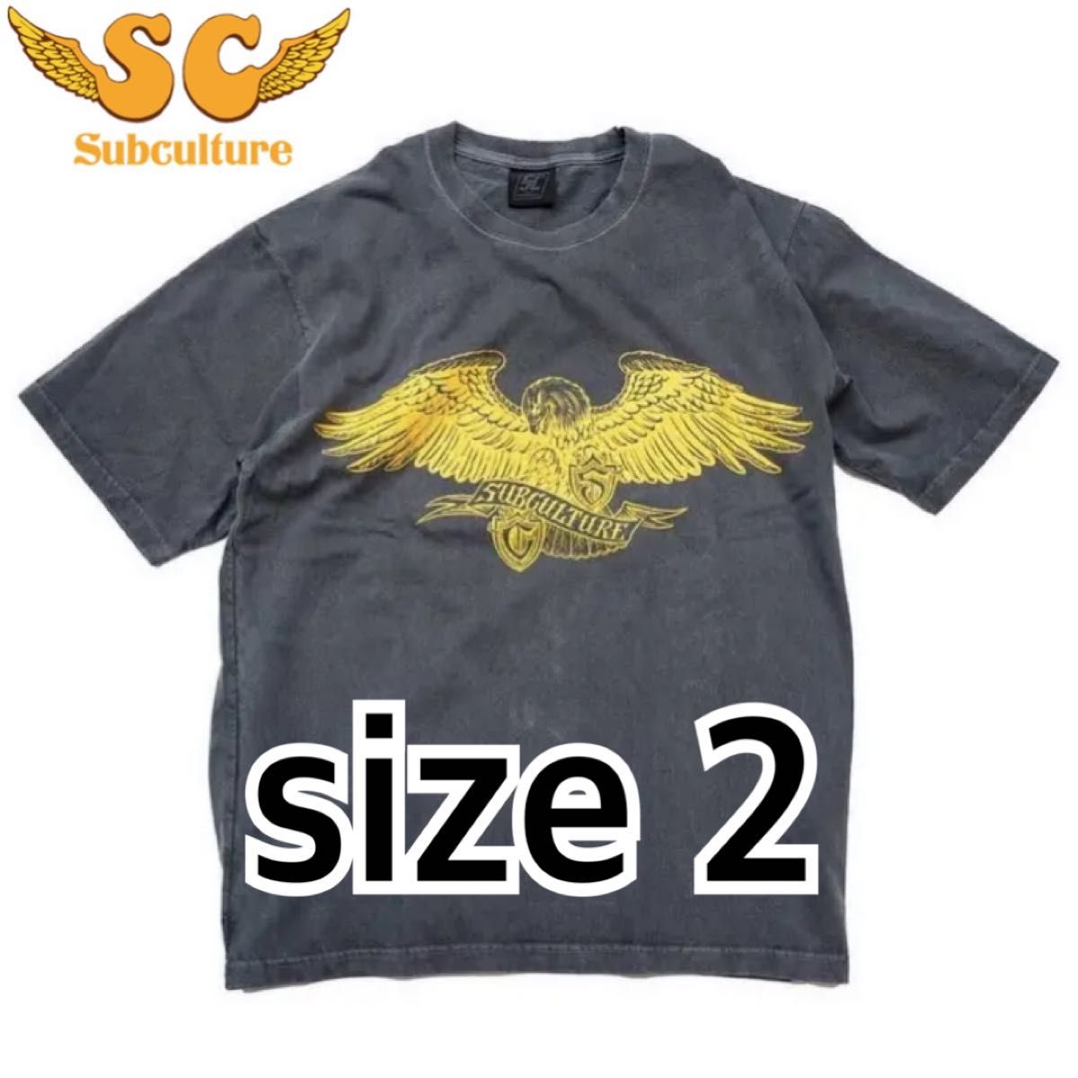 SUBCULTURE サブカルチャー EAGLE T-SHIRT Tシャツ Yahoo!フリマ（旧
