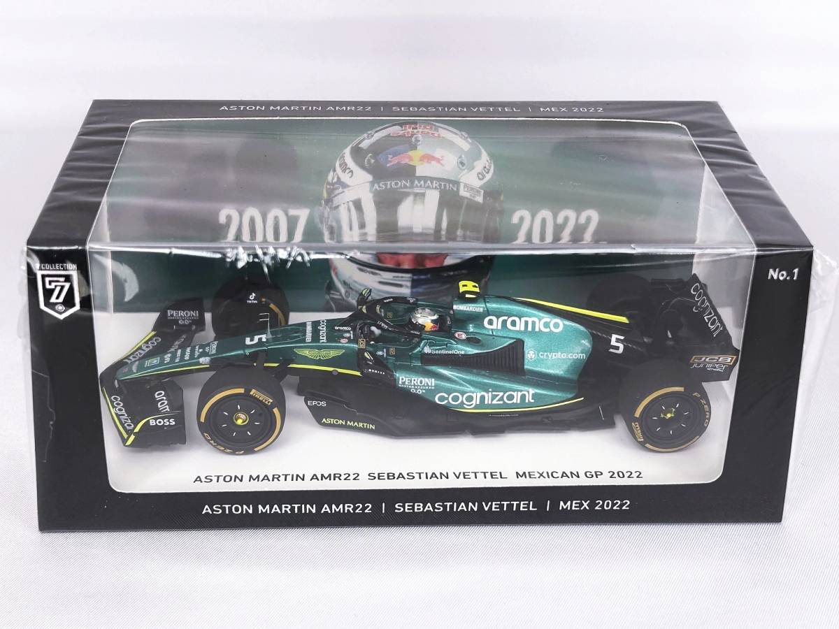 特注1/43 アストンマーチン AMR22 メキシコGP 2022 S.ベッテル_画像1