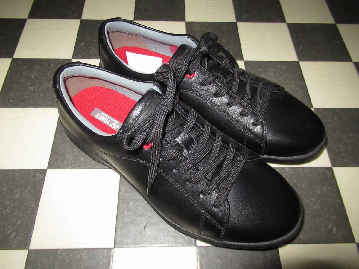 *YONEX/ Yonex * new goods SHW107 power cushion 107 black walking shoes 23cm(3.5E) natural leather light weight 