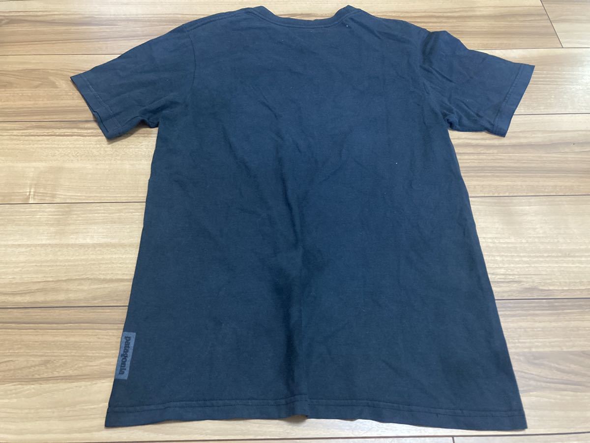 patagonia パタゴニア p6 リブシンプリー ウクレレ ギター tシャツ ブラック ２０１４年製 Ｓサイズ 厚手 ヴィンテージの画像6