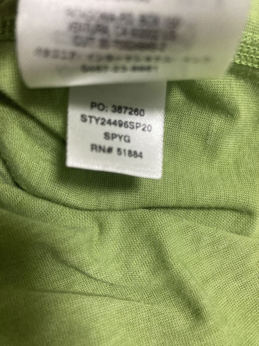 patagonia パタゴニア p6 キャプリーン クールデイリー　Tシャツ 速乾性素材　２０２０年製 ＳＰＹＧ　Mサイズ　ヴィンテージ_画像9