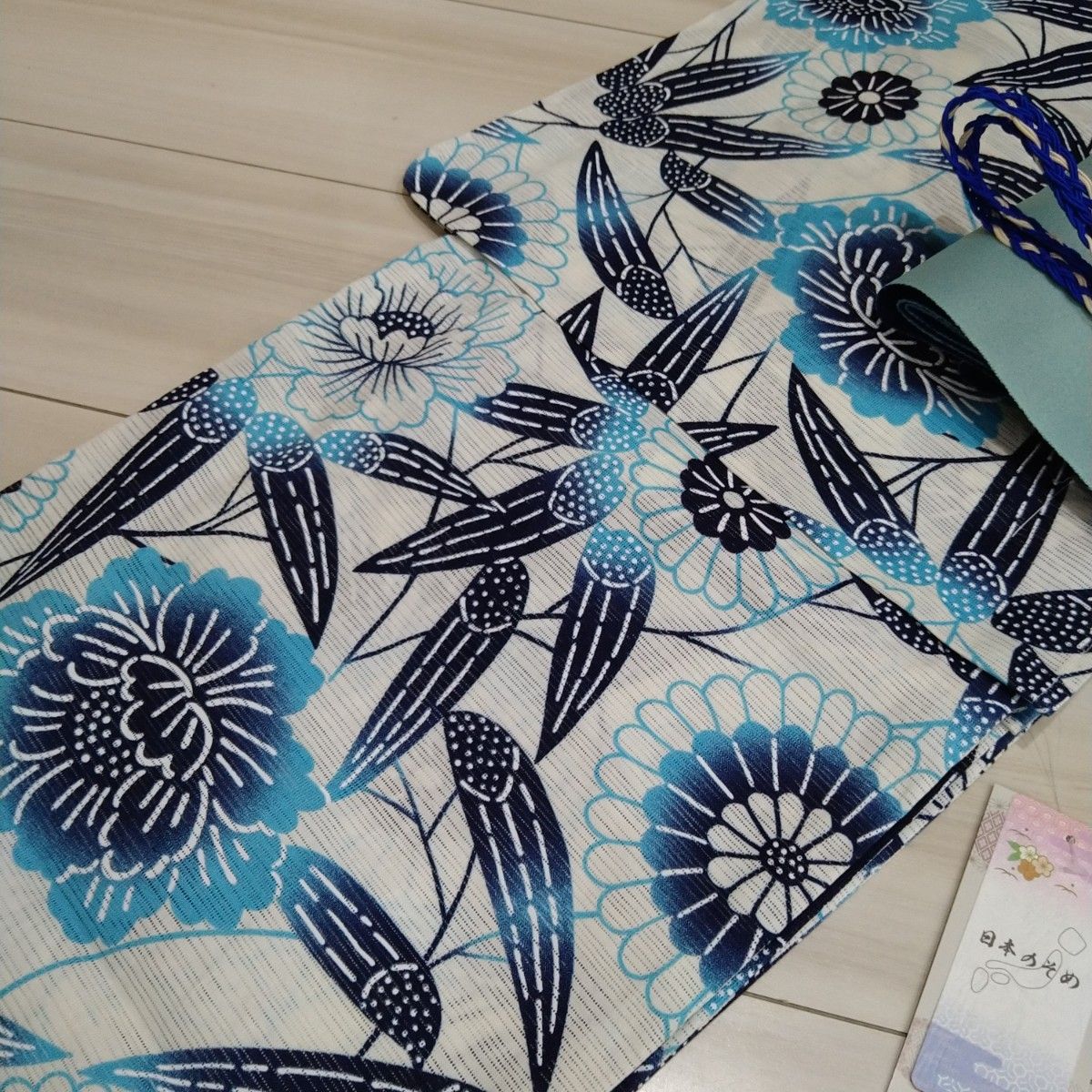 新品 呉服屋 高級綿絽 大人清楚な夏着物 浴衣3点セット|Yahoo!フリマ