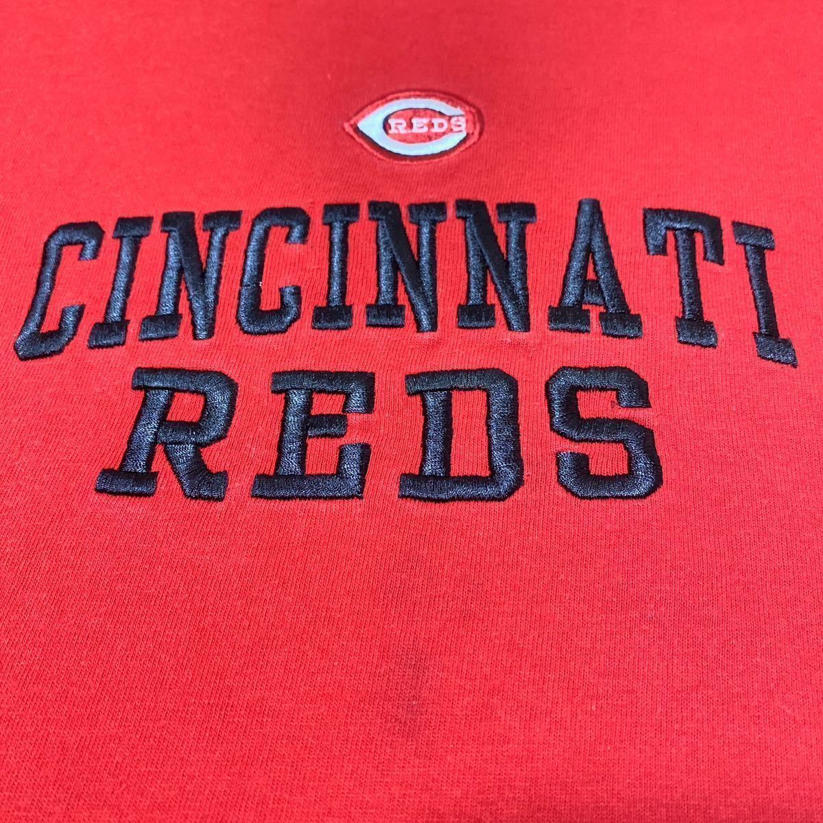 90s Lee SPORT MLB Cincinnati Reds シンシナティ・レッズ Tシャツ L メジャーリーグ USA古着 アメリカ古着_画像6
