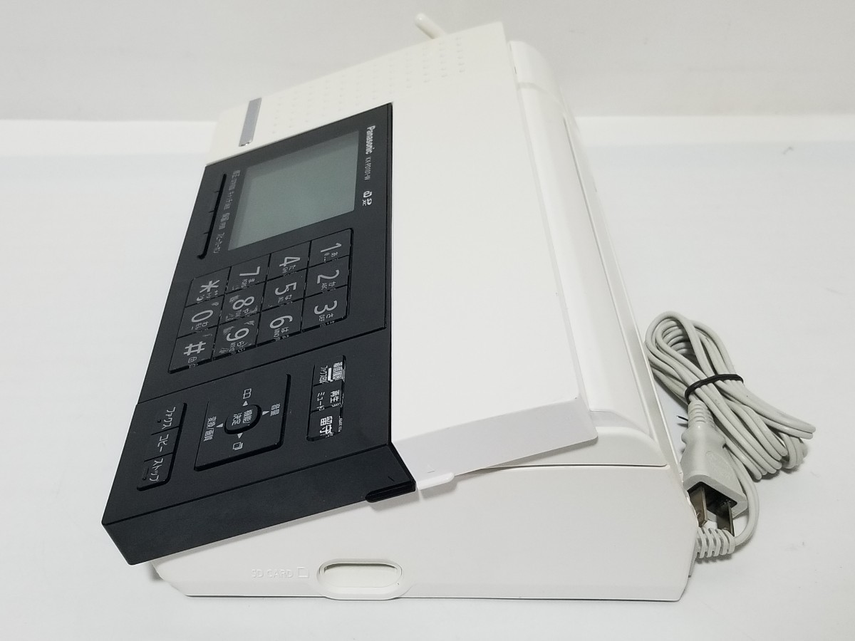 Panasonic パナソニック FAX KX-PD101 ホワイト 親機のみ 説明書 Panasonic パナソニック FAX KX-PD101 ホワイト 親機のみ 説明書