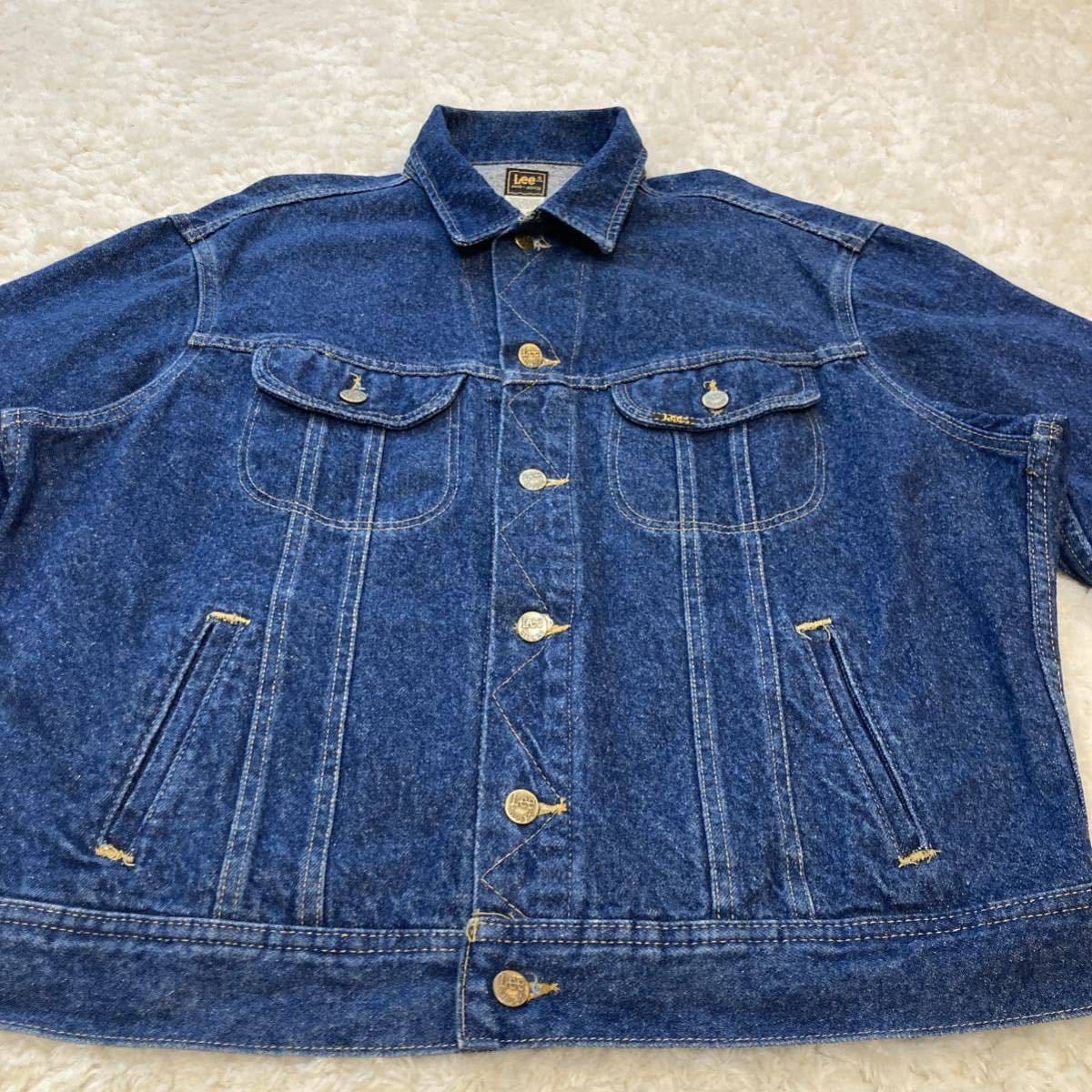 美品 80s USA製 Lee PATD-153438 101-J デニムジャケットGジャン 美品 80s USA製 Lee PATD-153438 101-J デニムジャケットGジャン