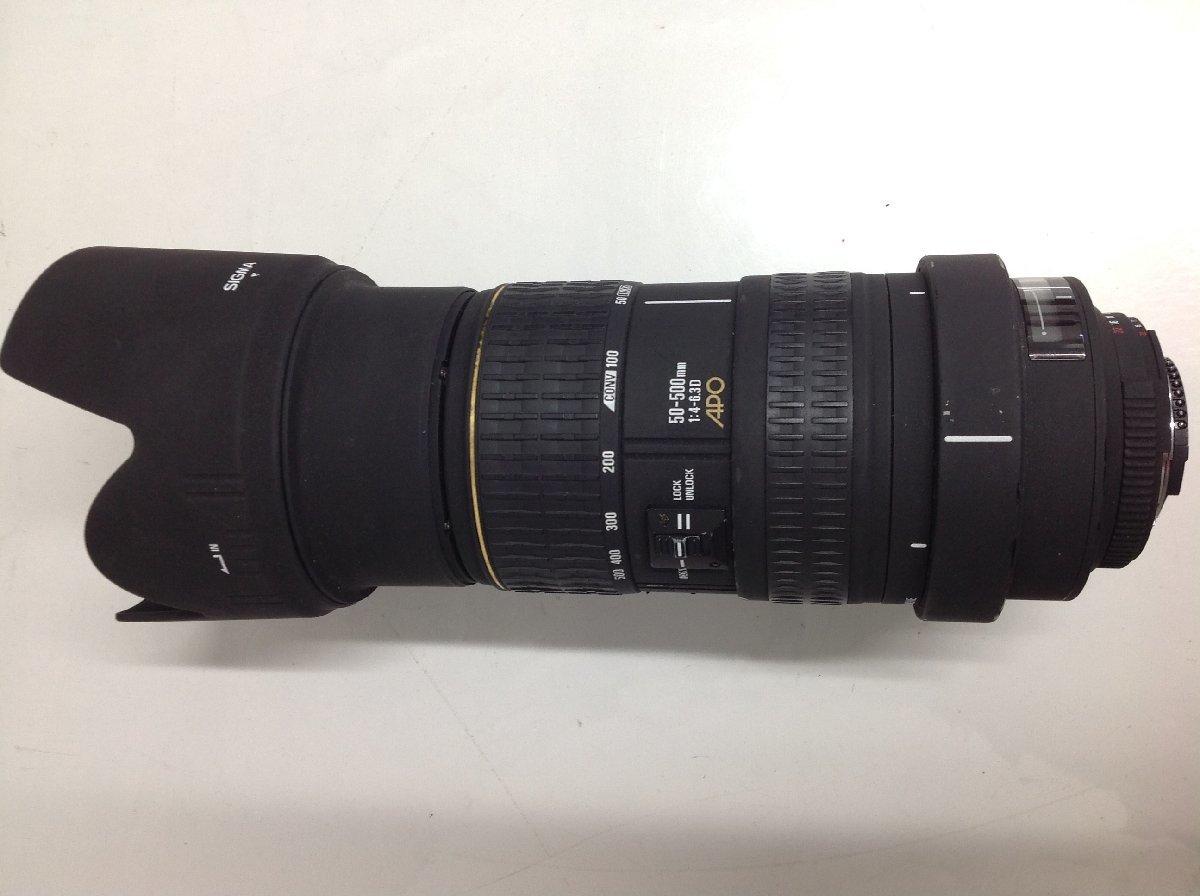 SIGMA◆シグマ APO 50-500mm F4-6.3D EX HSM for Nikon 動作未確認_画像2