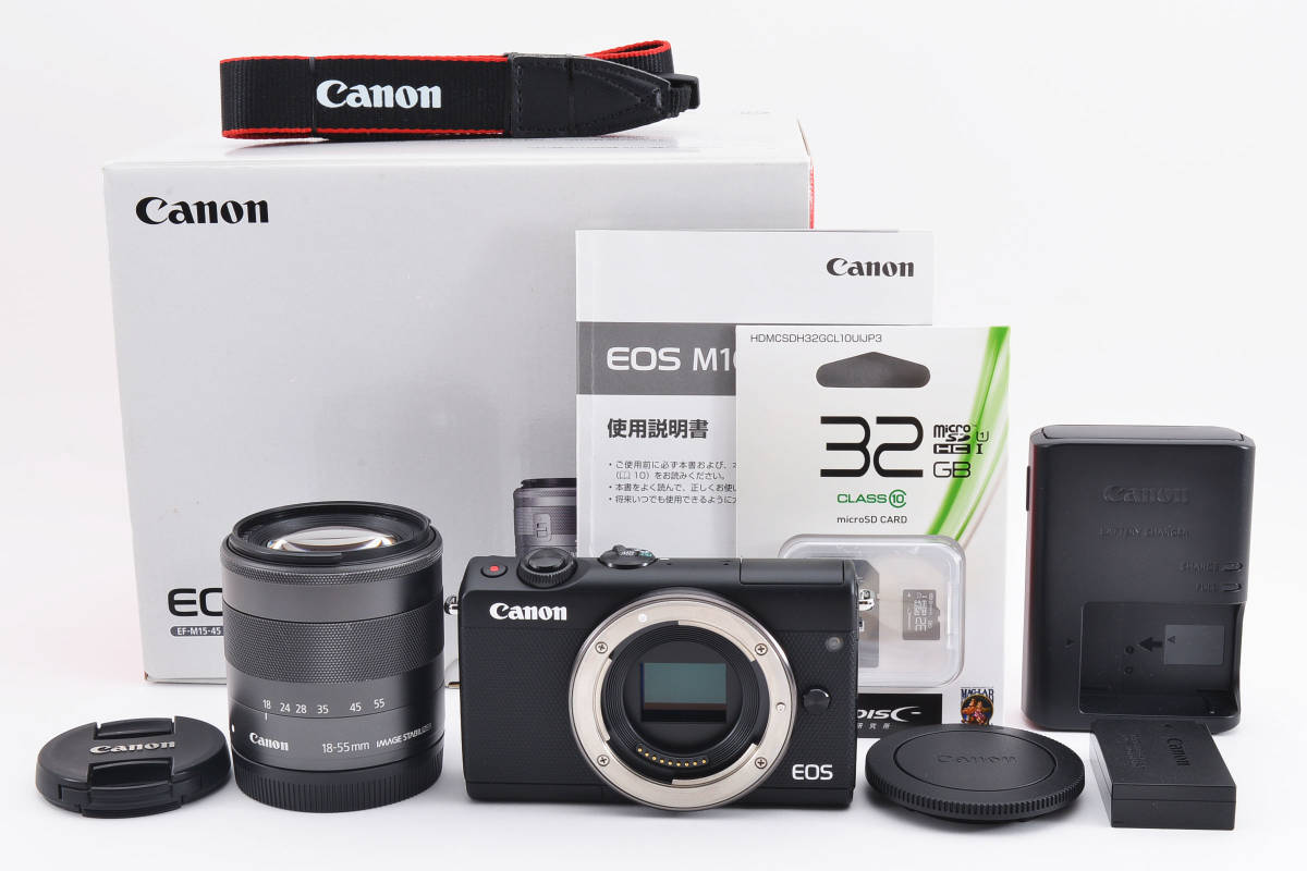 ファッション EOS Canon キャノン M100 ブラック《Wi-Fi搭載＆高機能