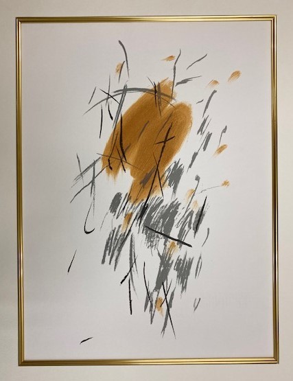 【特価】　≪　　ジャン バゼーヌ　　≫　　オリジナルリトグラフ【石版画】　　Ⅰ　　　 1972年　　　DERRIERE LE MIROIR