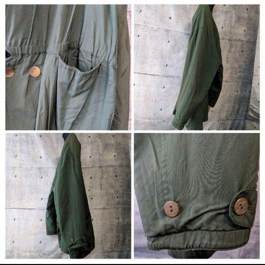 希少 Girbaud X Momentodue ヴィンテージ リバーシブル ウールコート 70-80s 13万相当