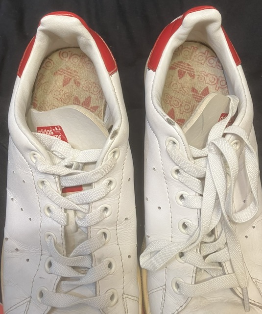 スタンスミス / STAN SMITH レディース スニーカー24cm 中古 送料無料_汚れ、はがれ、傷等があります。