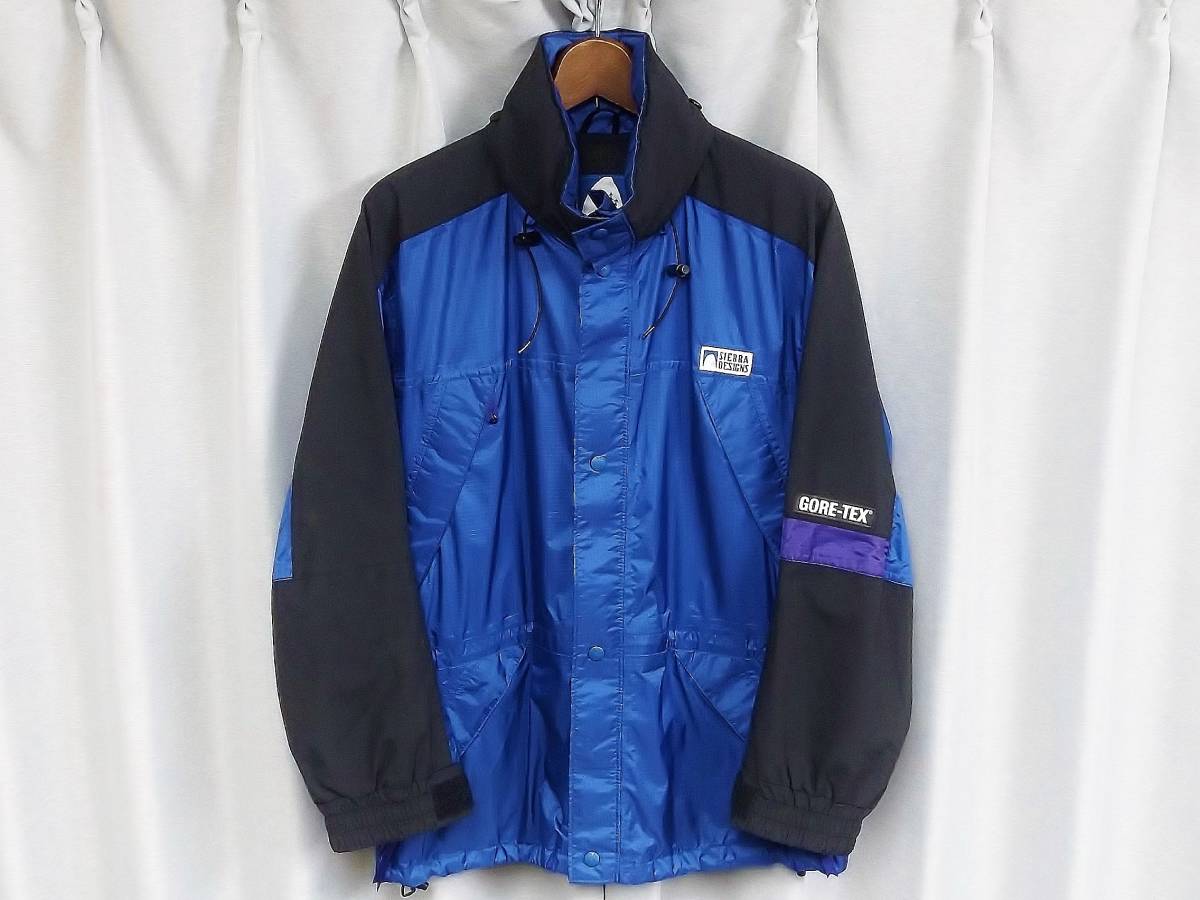 希少 SIERRA DESIGNS シエラデザイン ゴアテックス マウンテンパーカー ブラックウォーターデザインズ 別注 GORE-TEX Y2K 80s 90s 古着女子