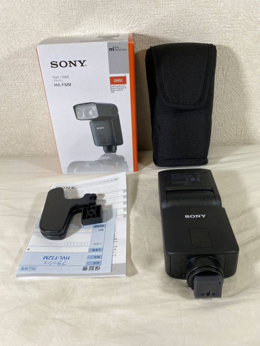新しいスタイル SONY ストロボ 美品 HVL-F32M ソニー用
