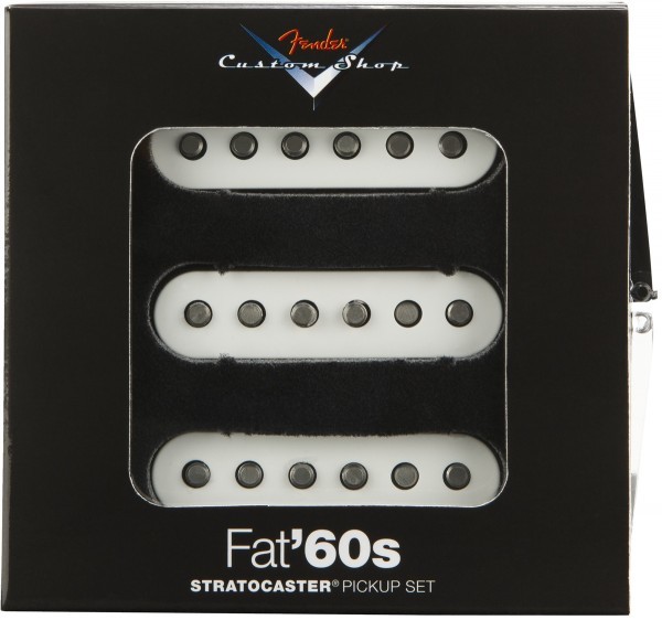 【送料無料】新品◆Fender 純正品 CS Custom Shop Fat '60s Stratocaster SET of3◆ストラトキャスターギター用 シングル ピックアップ_画像1