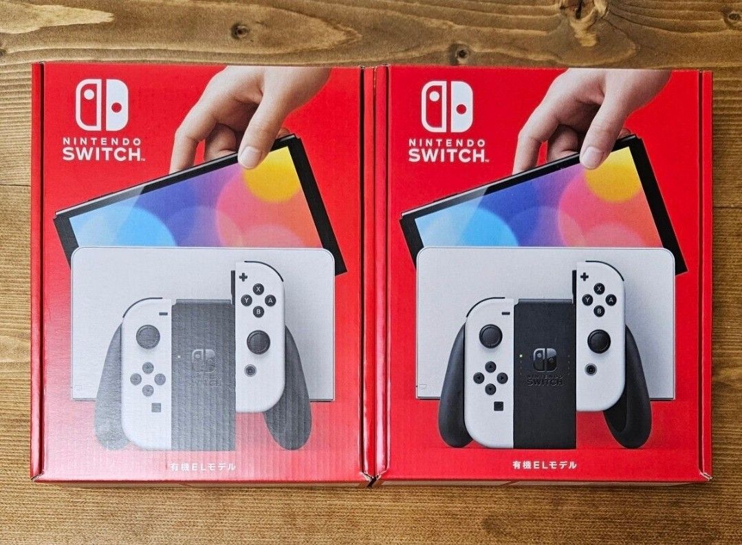 新品・印有り】Nintendo Switch 有機ELモデル ホワイト 2台セット