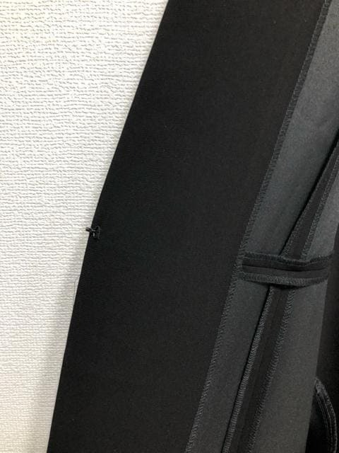 新品☆6L喪服礼服ブラックフォーマル黒すっきりワンピース体型カバー☆u120_画像5