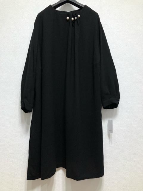 新品 6L喪服礼服チュニック＆ワイドパンツ黒フォーマルセットアップ
