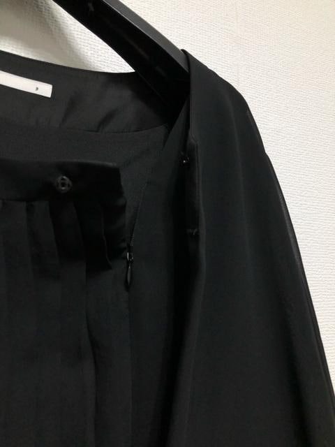 新品☆4L喪服礼服・快適フォーマルワンピース黒7分丈☆☆u225