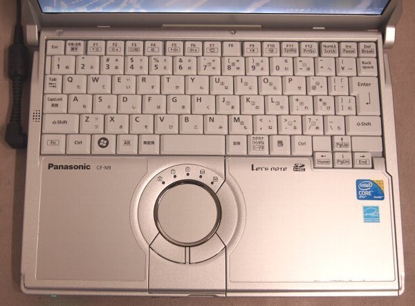NoT245☆Let's note CF-N9 CF-N9JWCCPS Core i5 M520 2.4GHz/メモリ4GB/HDD160GB/2230時間/12型WXGA/Windows7Pro32bitリカバリ済☆_画像3