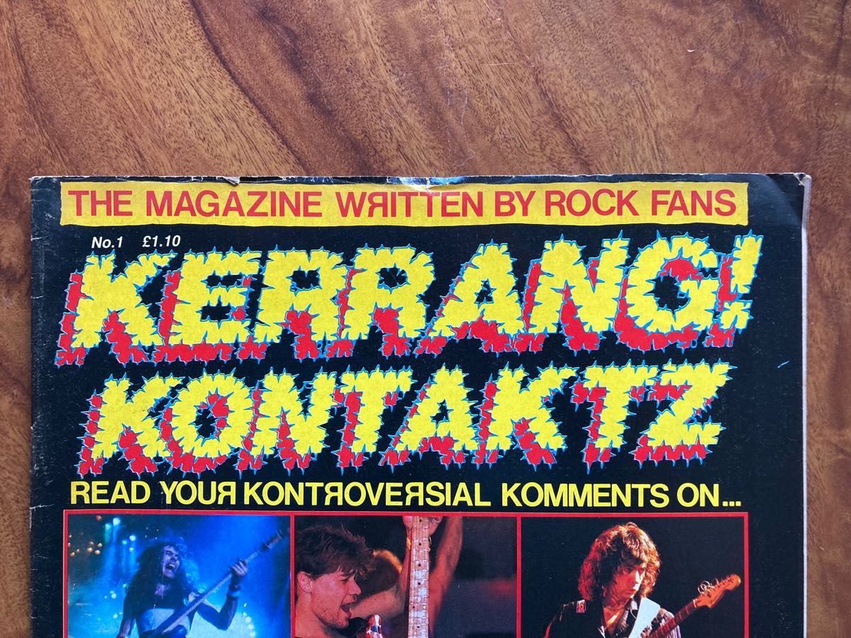 【稀少！洋書雑誌】ケラング　Kerrang！