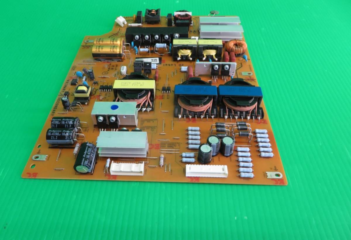T-4818▼SONY　ソニー　液晶テレビ　KJ-65X9300C 2015年製 電源基板 部品　修理/交換_画像3
