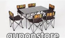  high quality 7 point set picnic folding chair chair barbecue fishing leisure table bench convenience outdoor M14