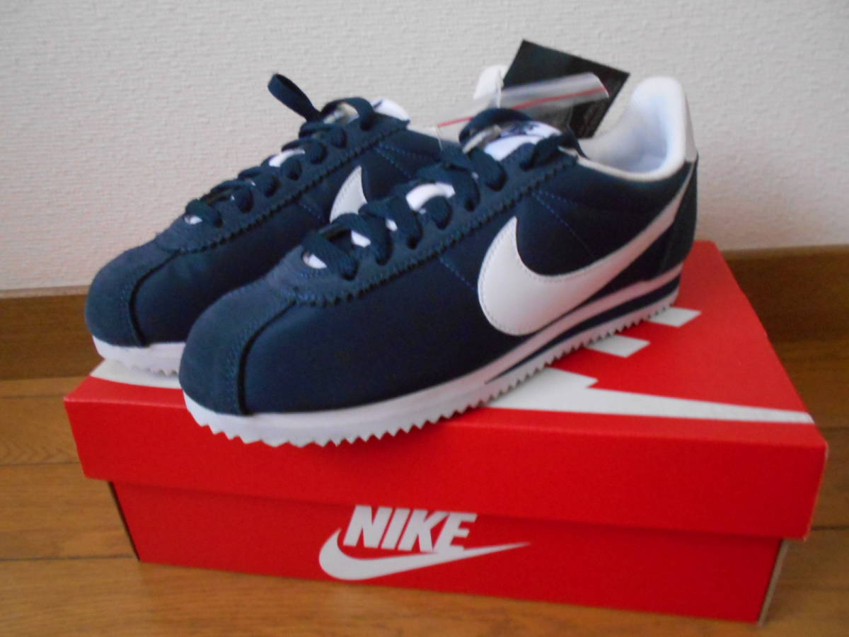 * новый товар * не использовался товар Nike Classic korutetsu нейлон NIKE CLASSIC CORTEZ NYLON спортивные туфли обувь 23.5*