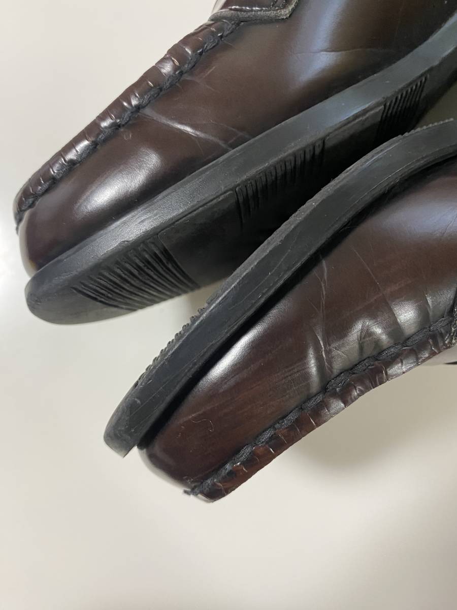 [ used ] Hal ta lady's Loafer Brown size 24 centimeter EEE HARUTA GHGD4505 going to school high school middle .