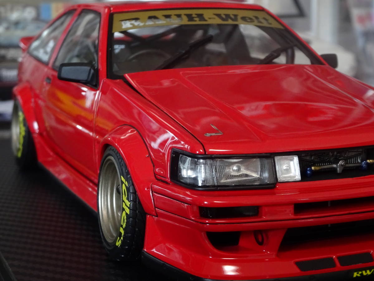 イグニッションモデル 1/18 RWB AE86 Red こかす IG2611 イグニッションモデル 1/18 RWB AE86 Red こかす IG2611