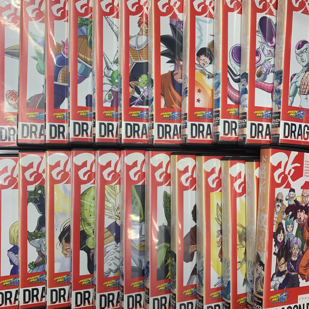 正規 即決 レンタル版 ドラゴンボール改 全33巻 全巻セット ケース交換