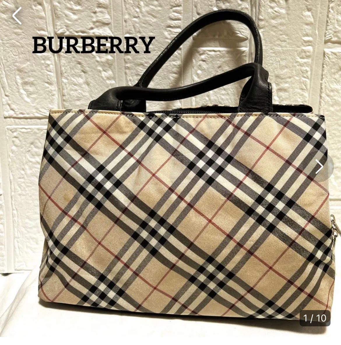 希少 バーバリー BURBERRY ノバチェック トーマスチェック|PayPayフリマ