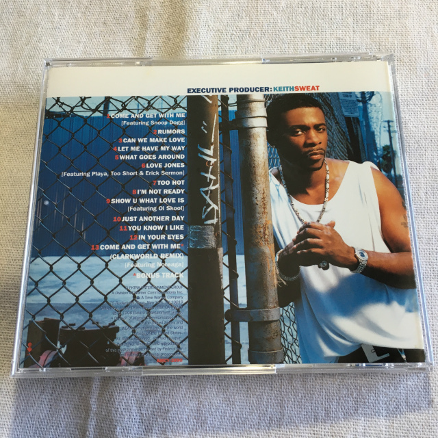 KEITH SWEAT「STILL IN THE GAME」＊1998年リリース・6thアルバムの画像2