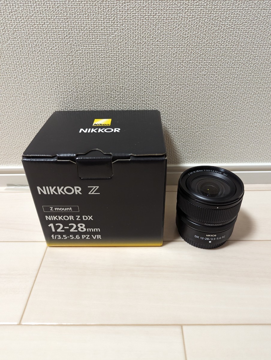 美品　ニコン　NIKKOR Z DX 12-28mm f/3.5-5.6 PZ VR　Nikon
